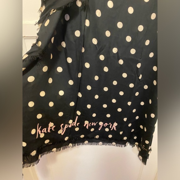 Kate Spade Polka Dot Scarf/Wrap - Picture 1 of 3